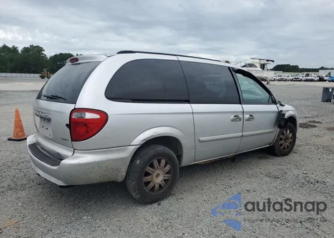 2006 Chrysler Town & Country Touring из США, поврежденный, VIN 2A4GP54L86R836160